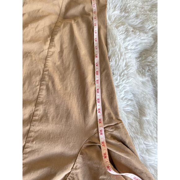 Westbound Petites Dark Tan Straight Leg Crop Pants Plus Size 18W - Picture 4 of 8